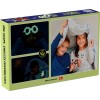 360 stuks learn to build - Glow in the dark 